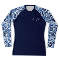 Chokefish™ Long Sleeve Rashguard Maori Men's Shirt-002