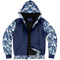 Chokefish™ Microfleece Zip-Up Hoodie Maori-008B