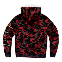 Chokefish™ Microfleece Zip-Up Hoodie Camouflage-011B