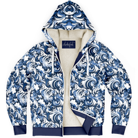 Chokefish™ Microfleece Zip-Up Hoodie Maori-008-2