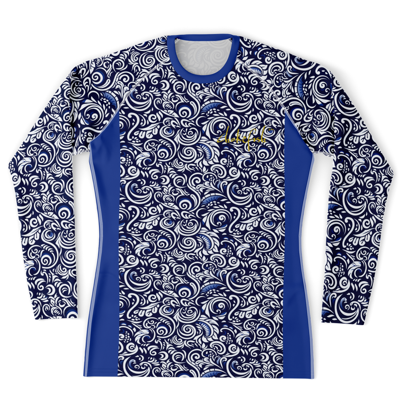 Chokefish™ Long Sleeve Rashguard Maori Men's Shirt-015