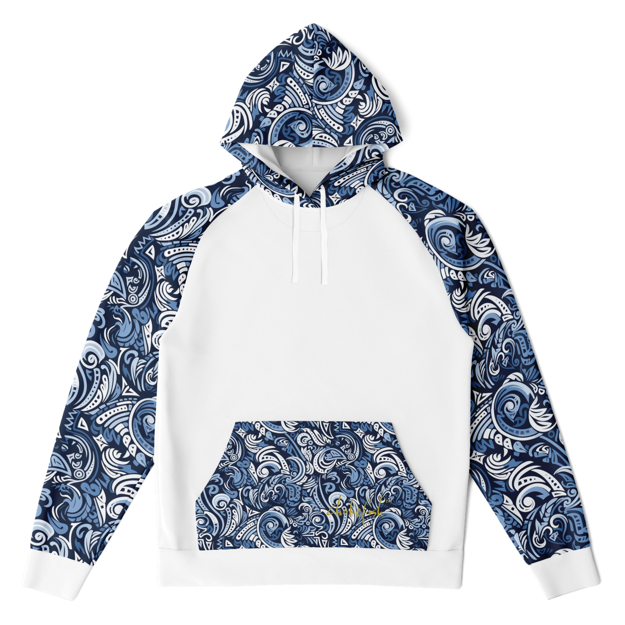 Chokefish™ Maori-Tribal Raglan Remix - 004W