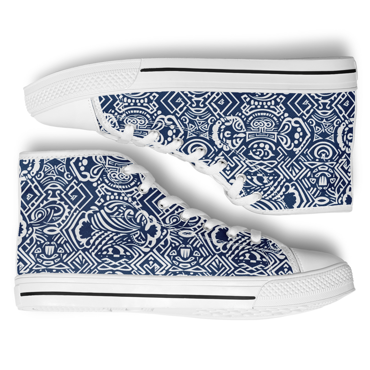 Chokefish™ Urban Peak Retro High Tops-Maori-001