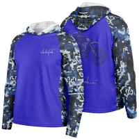 Chokefish™ Long Sleeve Every Day All Weather Hooded Shirt Men's-Motocross-002