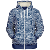 Chokefish™ Microfleece Zip-Up Hoodie Maori-001-2