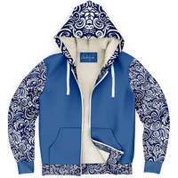 Chokefish™ Microfleece Zip-Up Hoodie Maori-007