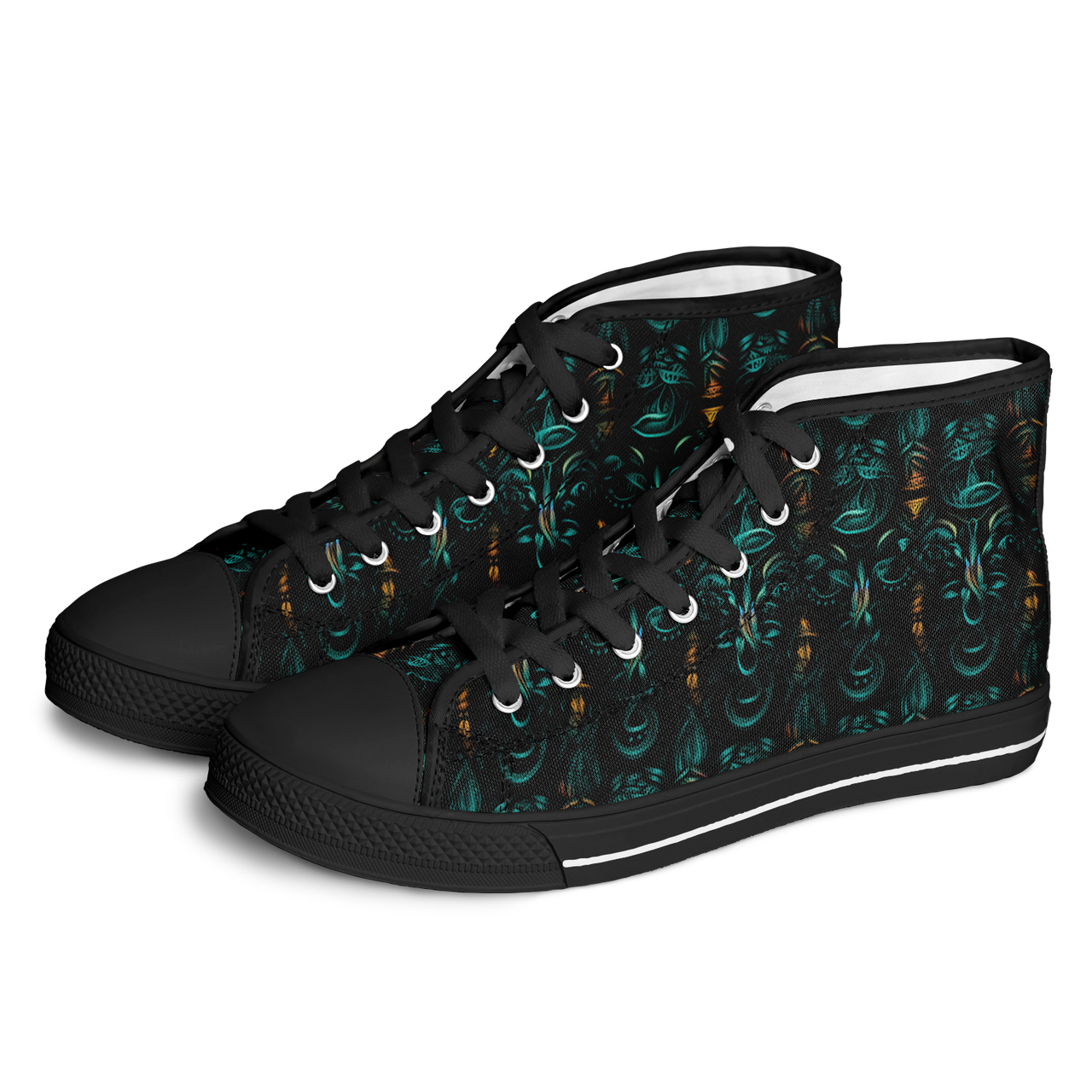 Chokefish™ Urban Peak Retro High Tops-Totems-001-2