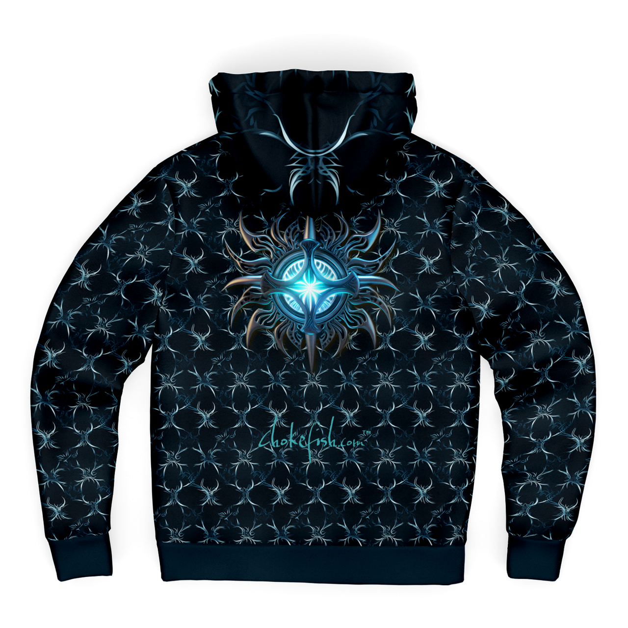 Chokefish™ Microfleece Zip-Up Hoodie Sun&Saltwater-003SE
