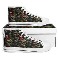 Chokefish™ Urban Peak Retro High Tops-Skulls-025W