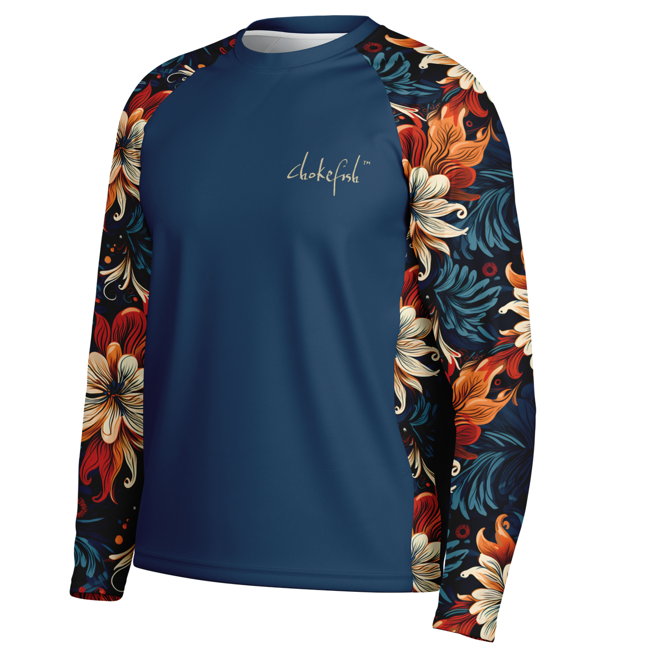 Chokefish™ Long Sleeve Every Day All Weather Floral Shirt Men's-014 - SLE