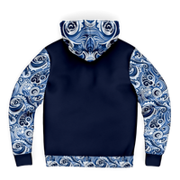 Chokefish™ Microfleece Zip-Up Hoodie Maori-002