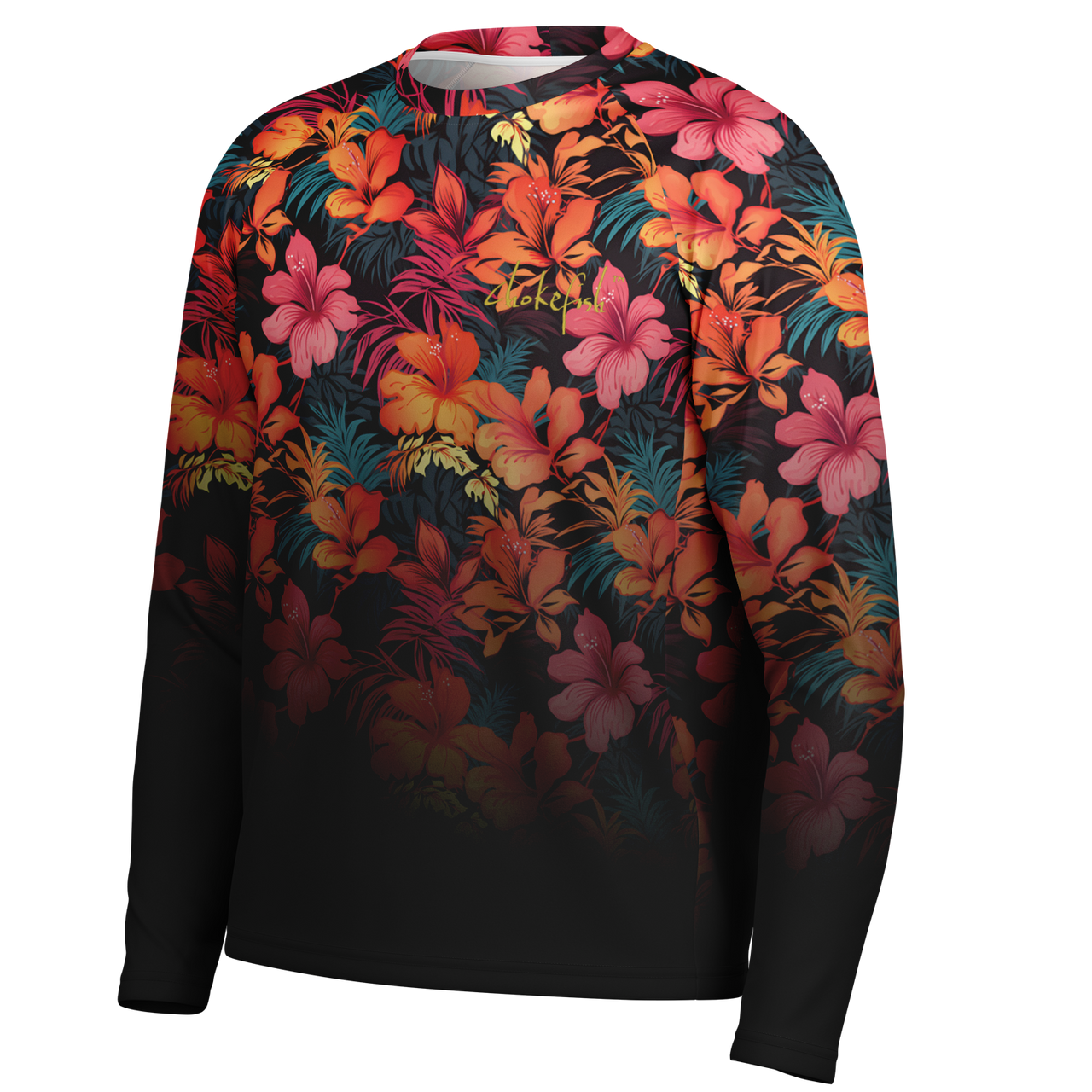 Chokefish™ Long Sleeve Every Day All Weather Floral Shirt Men's-015