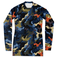 Chokefish™ Long Sleeve Rashguard Camouflage Woman's Shirt-012