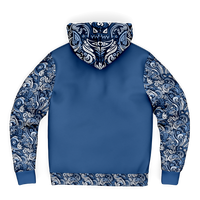 Chokefish™ Microfleece Zip-Up Hoodie Maori-004B