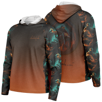 Chokefish™ Long Sleeve Every Day All Weather Hooded Shirt Men's-Motocross-001
