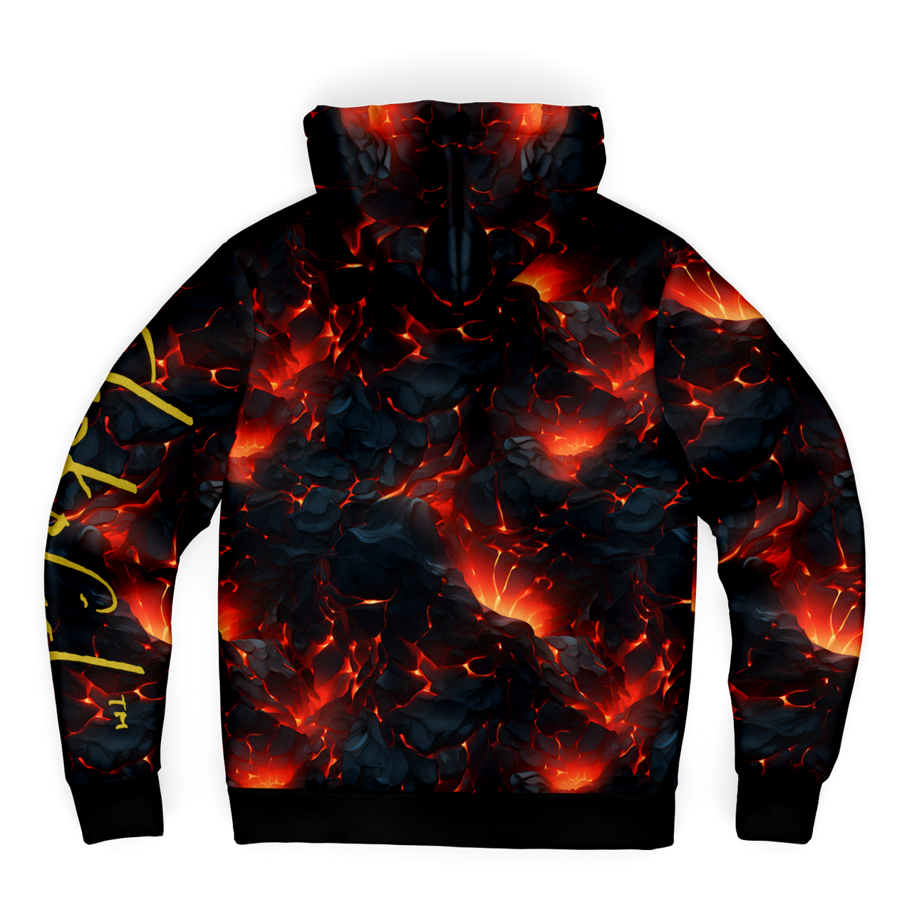 Chokefish™ Microfleece Zip-Up Hoodie Volcano-002
