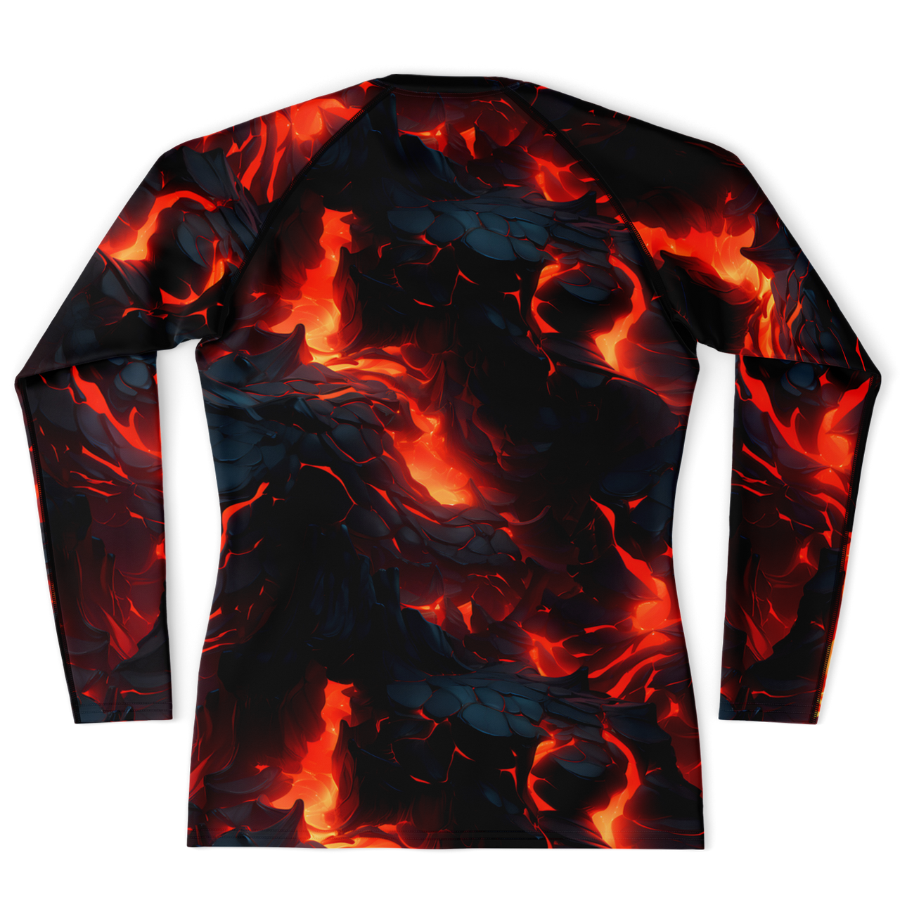 Chokefish™ Long Sleeve Rashguard Volcano Men's Shirt-001
