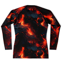 Chokefish™ Long Sleeve Rashguard Volcano Men's Shirt-001