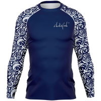 Chokefish™ Long Sleeve Rashguard Maori Men's Shirt-003