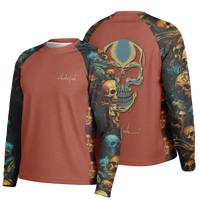 Chokefish™ Long Sleeve Every Day All Weather Skulls Shirt Men's-002 - SLE