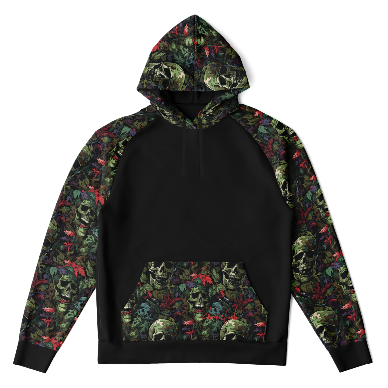 Chokefish™ Skulls Raglan Remix-008B