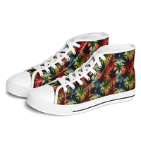Chokefish™ Urban Peak Retro High Tops-Cannabis-004