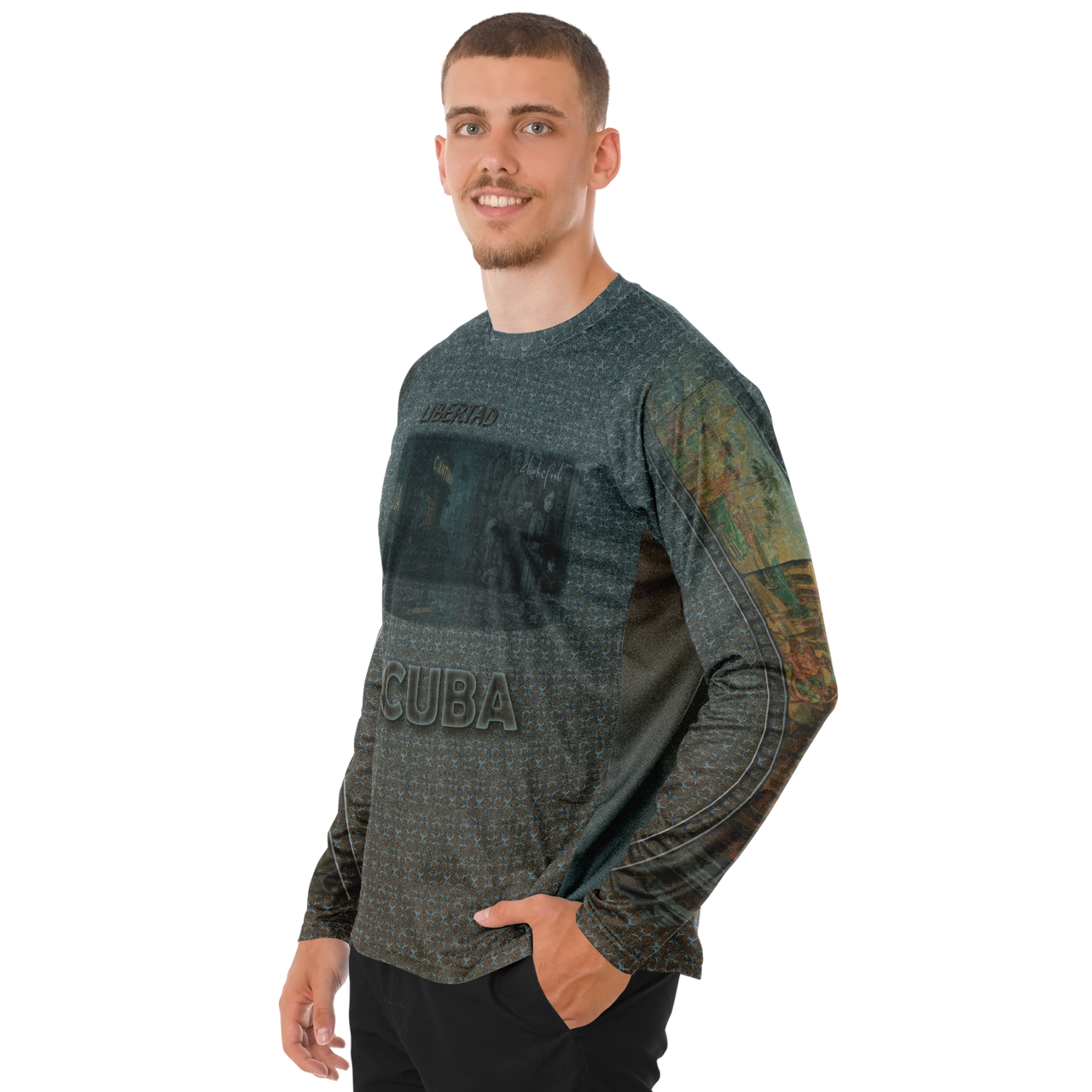 Chokefish™ Long Sleeve Every Day All Weather Shirt Men's Story-Of-Cuba - SLE