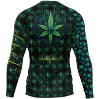 Chokefish™ Long Sleeve Rashguard Cannabis Men's Shirt-013-Special Edition