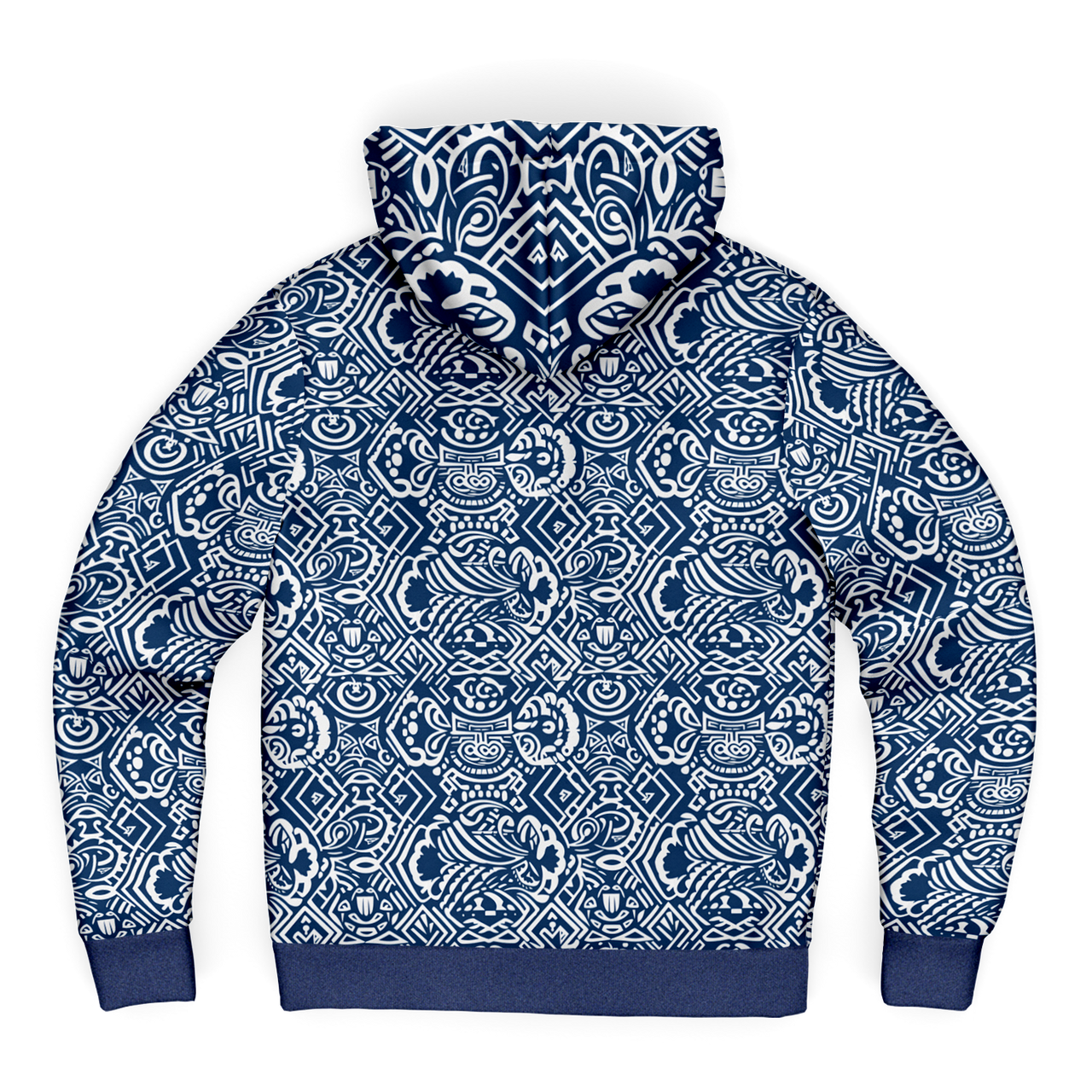 Chokefish™ Microfleece Zip-Up Hoodie Maori-001-2B