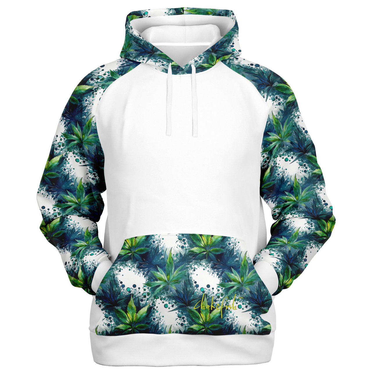 Chokefish™ Cannabis Raglan Remix-019W