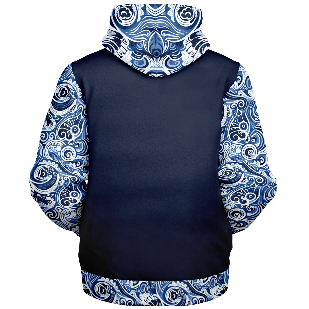Chokefish™ Microfleece Zip-Up Hoodie Maori-002
