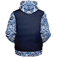 Chokefish™ Microfleece Zip-Up Hoodie Maori-002