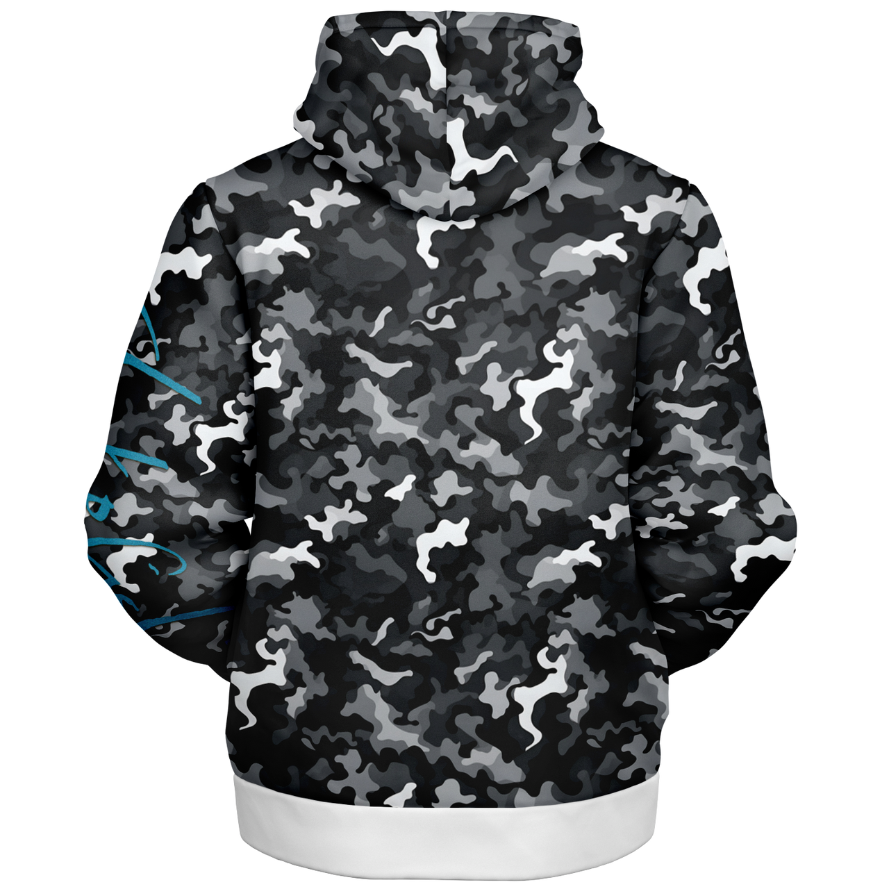 Chokefish™ Microfleece Zip-Up Hoodie Camouflage-001