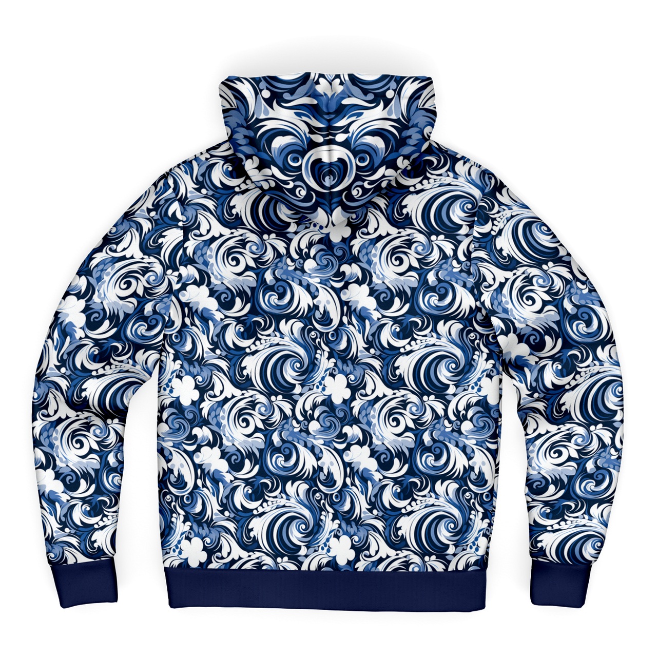 Chokefish™ Microfleece Zip-Up Hoodie Maori-008-2