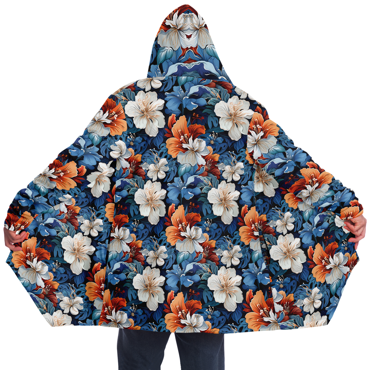 Chokefish™ Floral Cloaks Unisex-013B