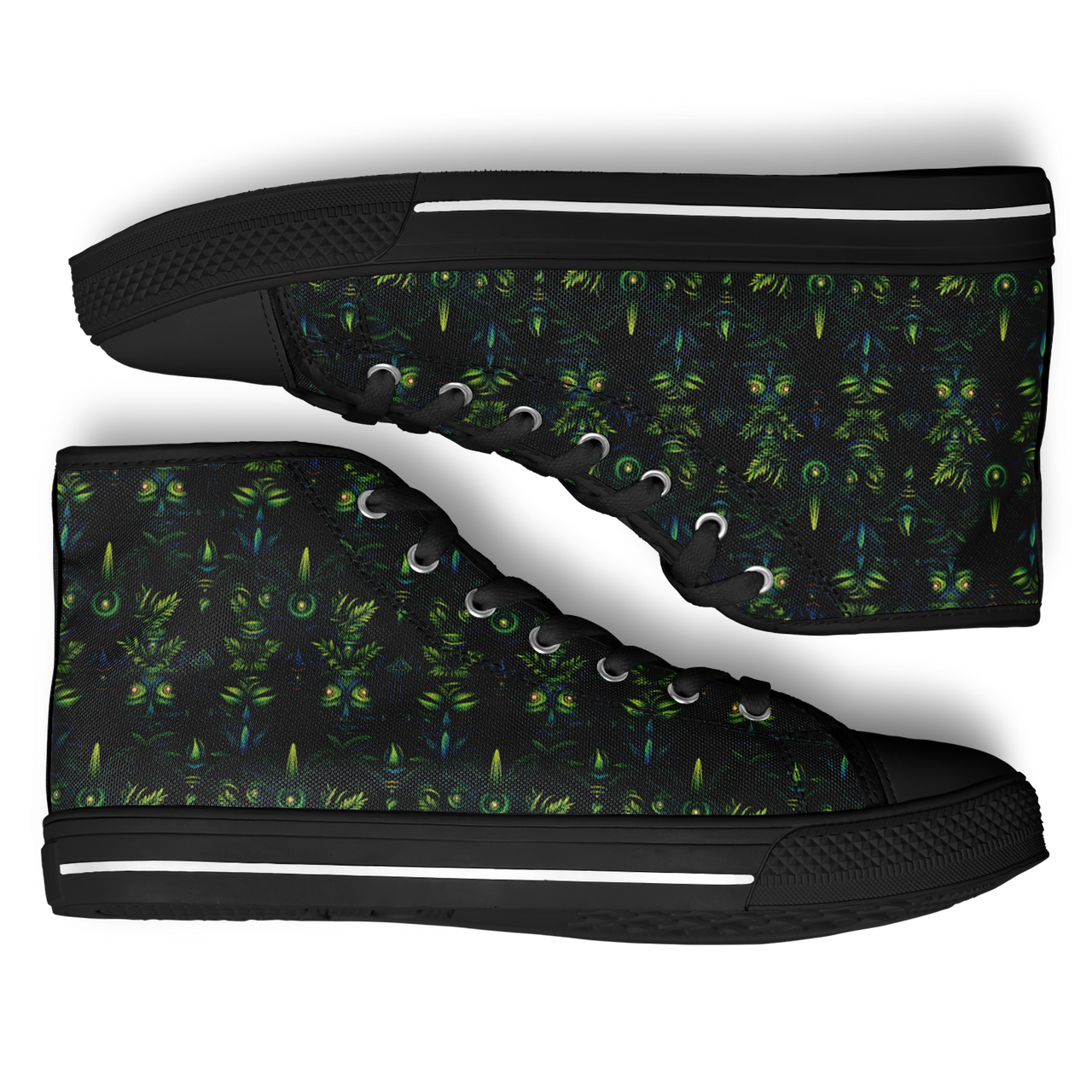 Chokefish™ Urban Peak Retro High Tops-Totems-002-2
