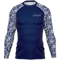 Chokefish™ Long Sleeve Rashguard Maori Men's Shirt-005