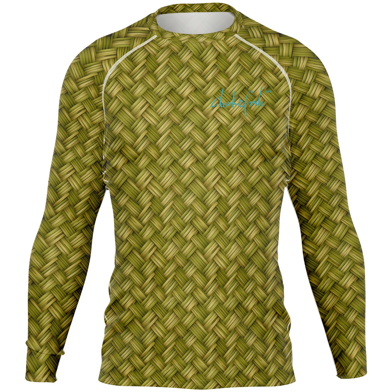 Chokefish™ Long Sleeve Rashguard Textures Men's Shirt-002