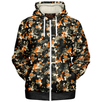 Chokefish™ Microfleece Zip-Up Hoodie Camouflage-016