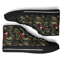 Chokefish™ Urban Peak Retro High Tops-Skulls-025B