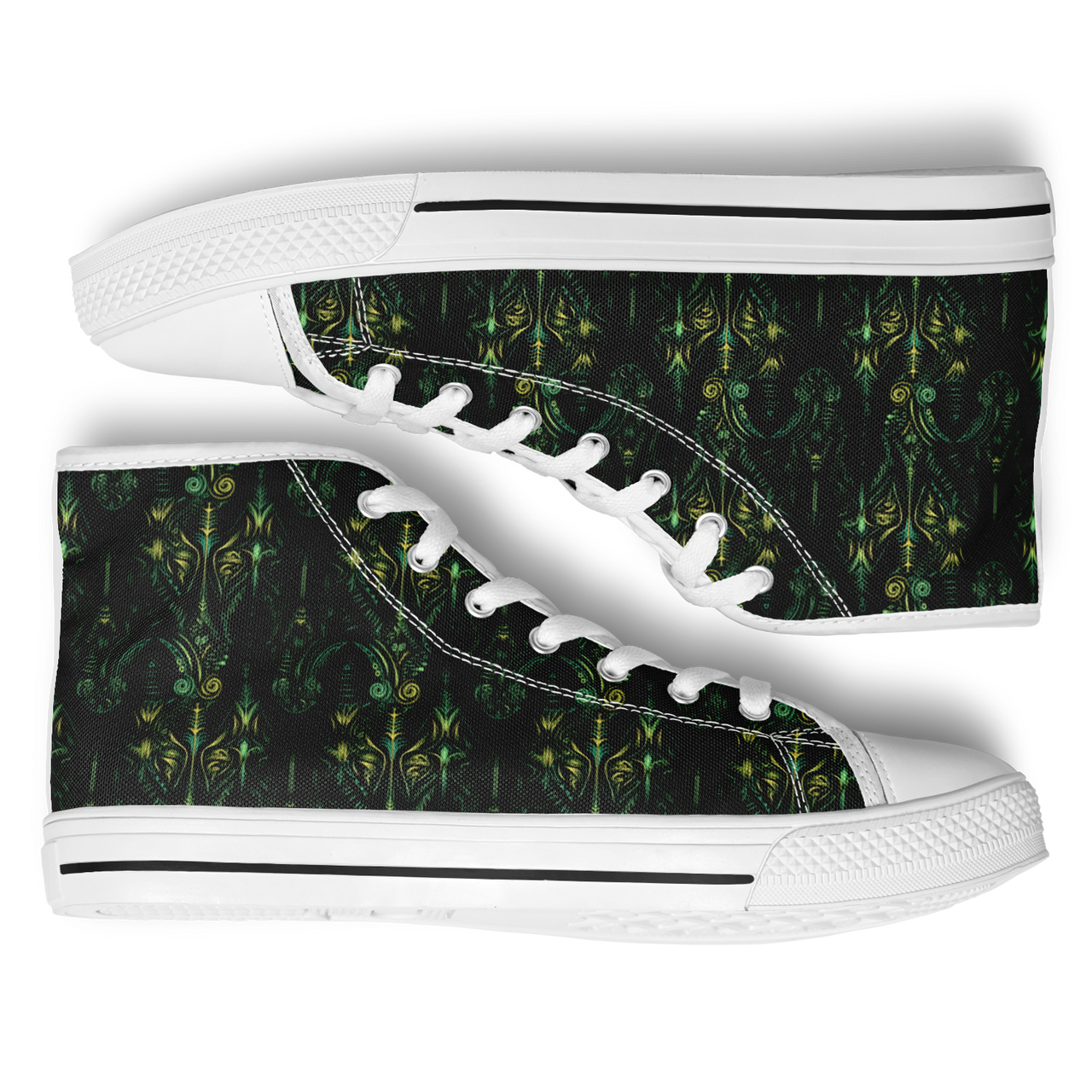 Chokefish™ Urban Peak Retro High Tops-Totems-003