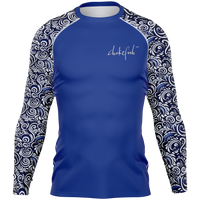 Chokefish™ Long Sleeve Rashguard Maori Men's Shirt-007