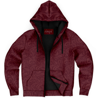 Chokefish™ Microfleece Zip-Up Hoodie Maori-011B