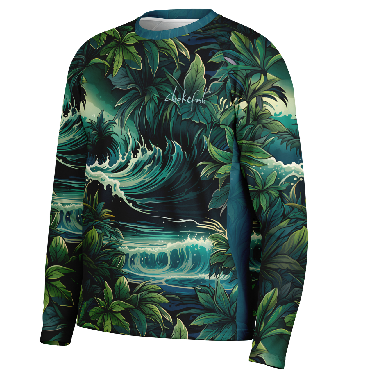 Chokefish™ Long Sleeve Every Day All Weather Floral Shirt Men's-020