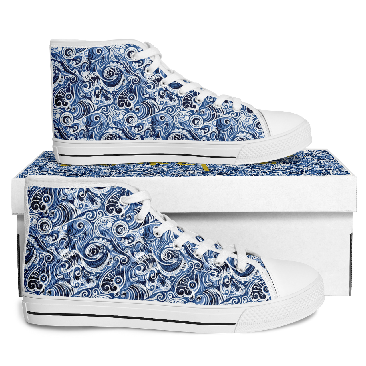 Chokefish™ Urban Peak Retro High Tops-Maori-002
