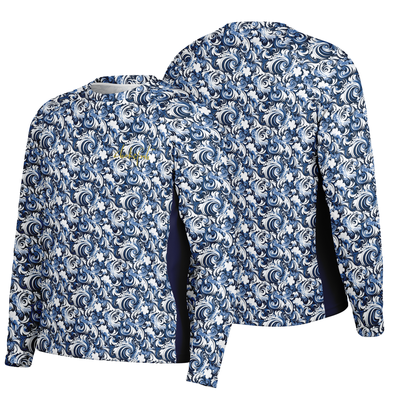 Chokefish™ Long Sleeve Every Day All Weather Maori Shirt Men's-008-1