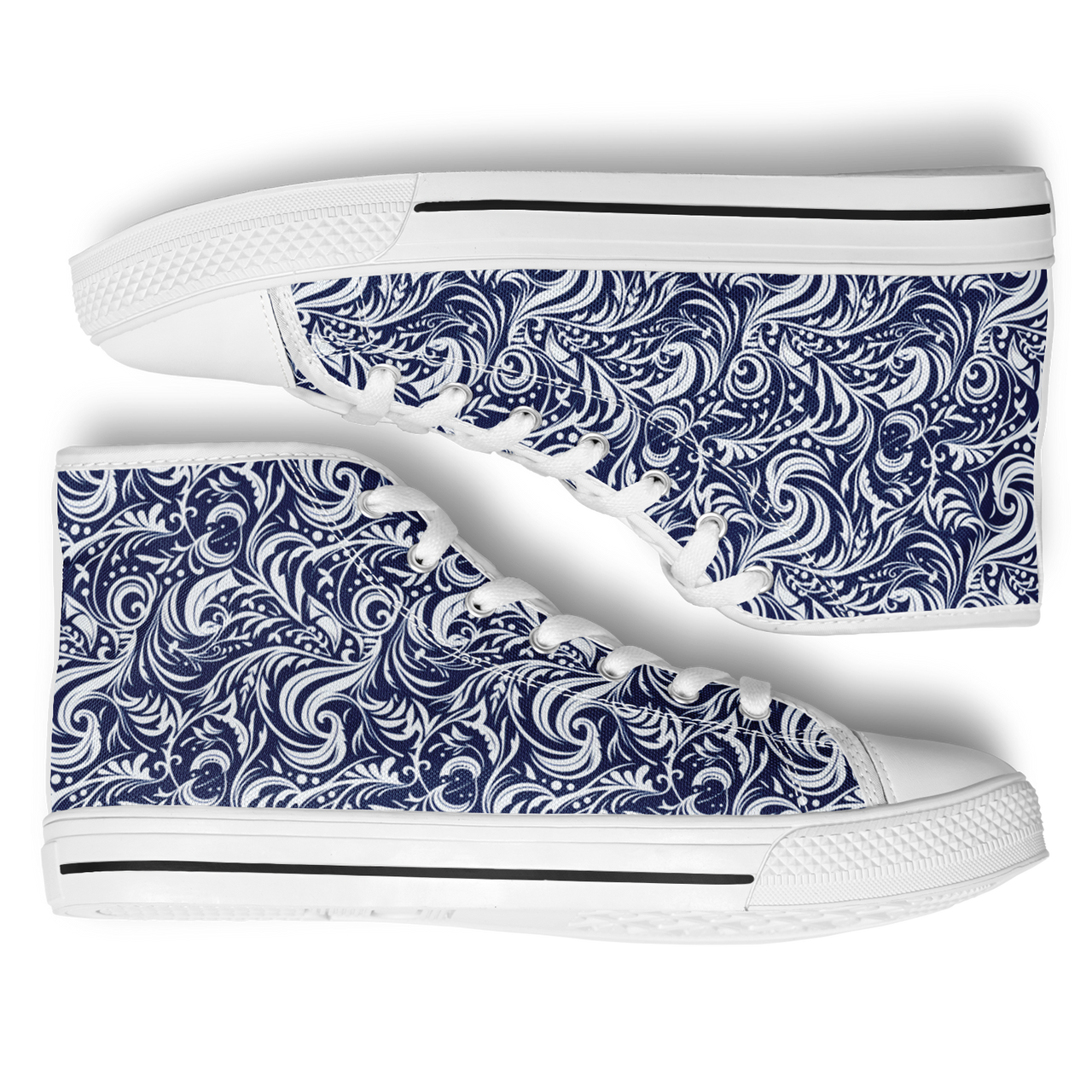 Chokefish™ Urban Peak Retro High Tops-Maori-006