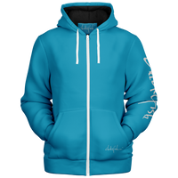 Chokefish™ Microfleece Zip-Up Hoodie Solid Colors-003B