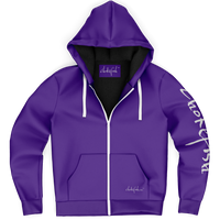 Chokefish™ Microfleece Zip-Up Hoodie Solid Colors-006B