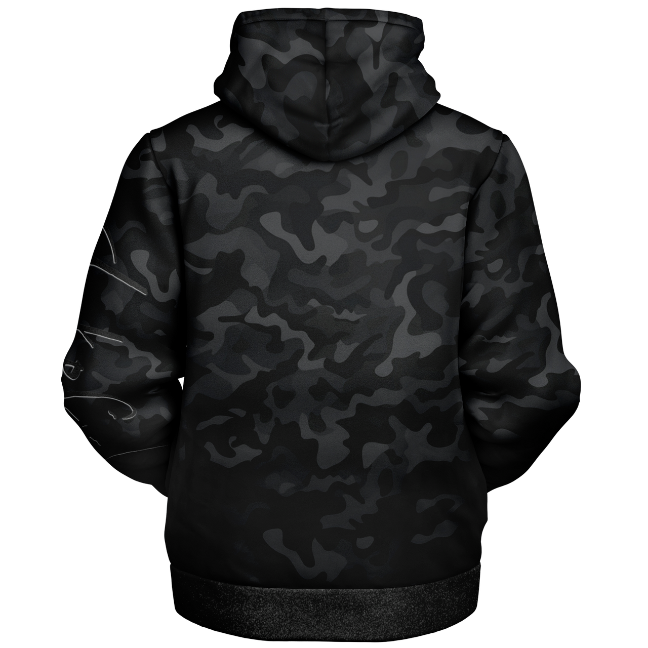 Chokefish™ Microfleece Zip-Up Hoodie Camouflage-023